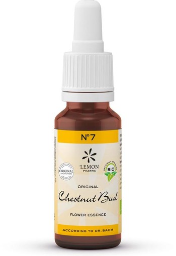 Lemonpharma Bach Bach bloesemremedies chestnut bud bio (20 Milliliter)