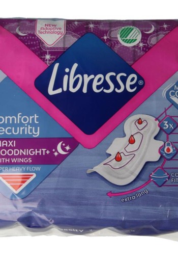 Libresse maxi goodnight (10 Stuks)