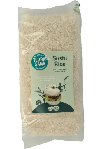 Terrasana Sushi rijst wit bio (400 Gram)