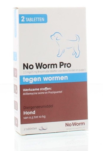 Exil No worm pro puppy (2 Tabletten)