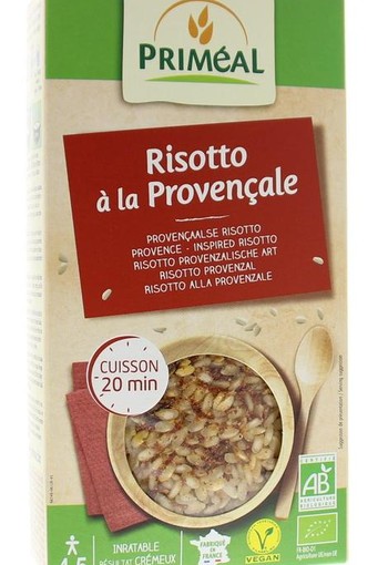 Primeal Risotto Provencaalse stijl bio (300 Gram)