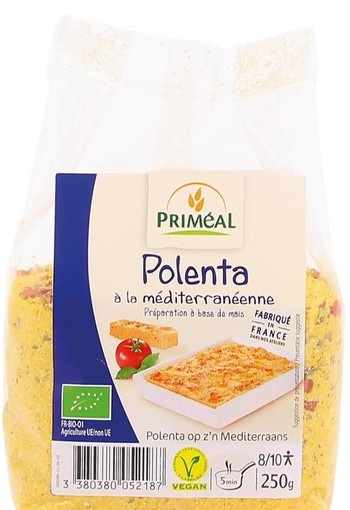 Primeal Polenta mediterranean bio (250 Gram)