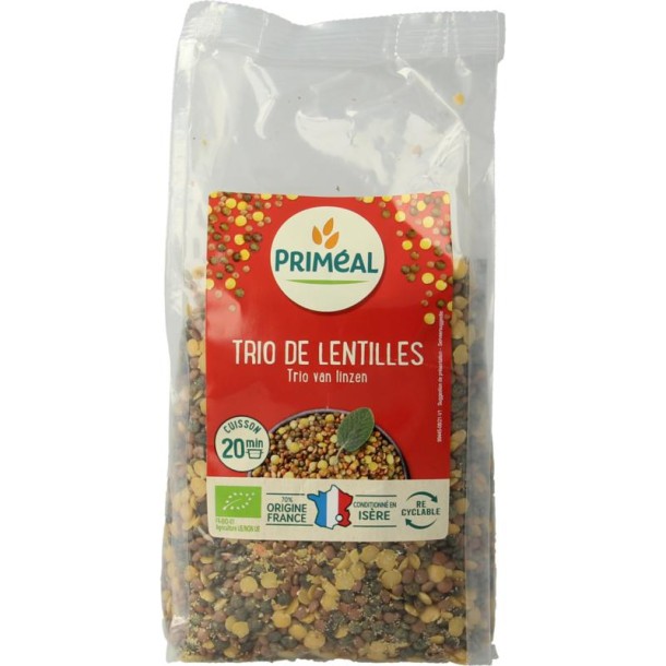 Primeal Linzen trio bio (500 Gram)