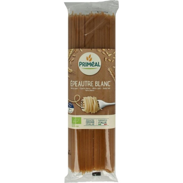 Primeal Spelt spaghetti wit bio (500 Gram)