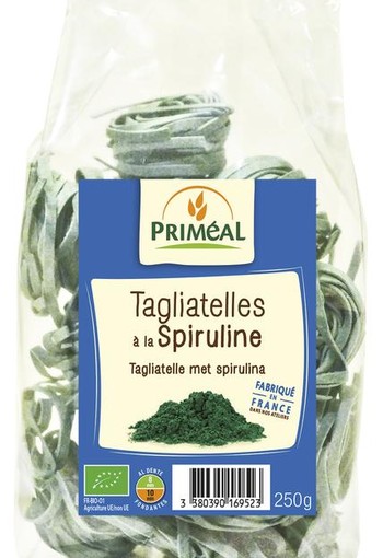 Primeal Tagliatelle spirulina bio (250 Gram)