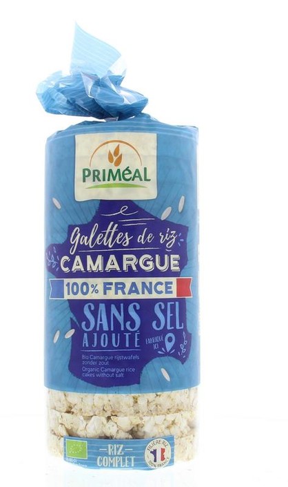 Primeal Rice cakes camargue zonder zout bio (130 Gram)