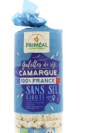 Primeal Rice cakes camargue zonder zout bio (130 Gram)