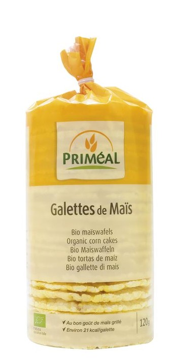 Primeal Corn wafel bio (120 Gram)