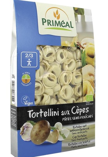 Primeal Tortellini eekhoorntjesbrood bio (250 Gram)