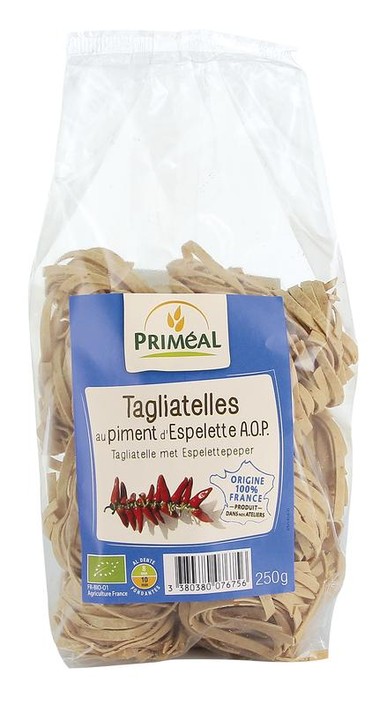 Primeal Tagliatelle espelettepeper bio (250 Gram)