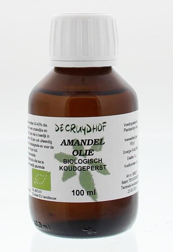 Cruydhof Amandelolie koudgeperst bio (100 Milliliter)