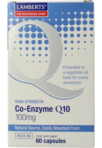 Lamberts Co enzym Q10 100mg (60 Capsules)