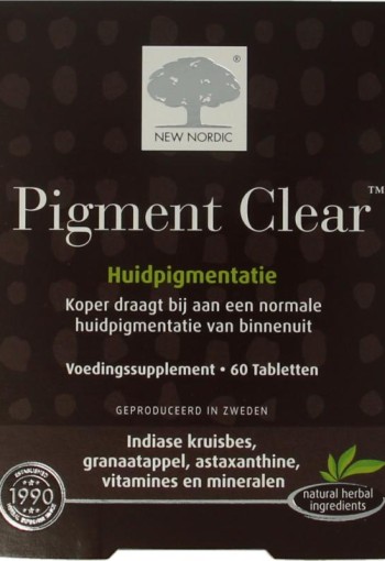 New Nordic Skin care pigment clear (60 Tabletten)