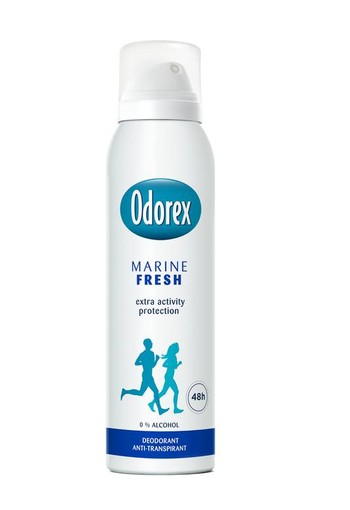 Odorex Body heat responsive spray marine fresh (150 Milliliter)