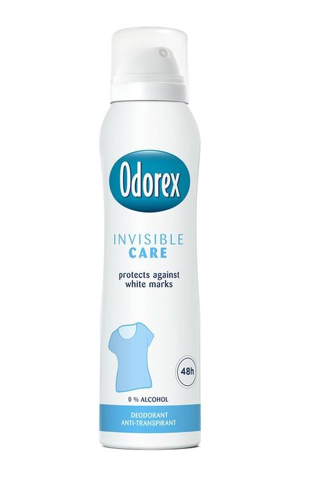 Odorex Deodorant spray invisible care (150 Milliliter)