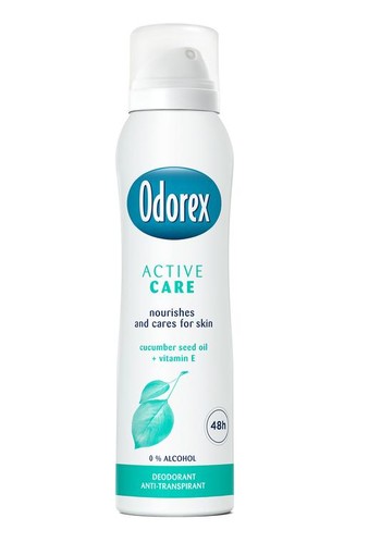 Odorex Body heat responsive spray active care (150 Milliliter)
