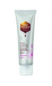 Traay Bee Honest Dagcreme rozen droge huid (50 Milliliter)