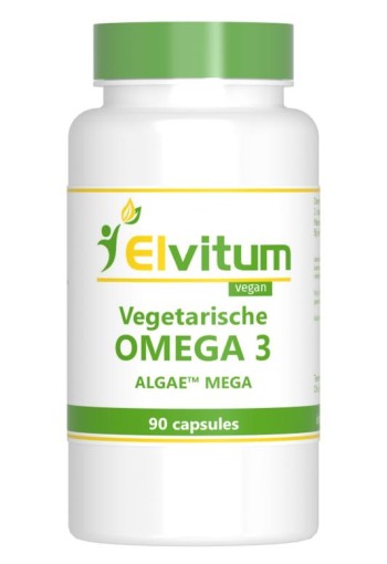 Elvitaal/elvitum Omega 3 vegetarisch (90 Vegetarische capsules)