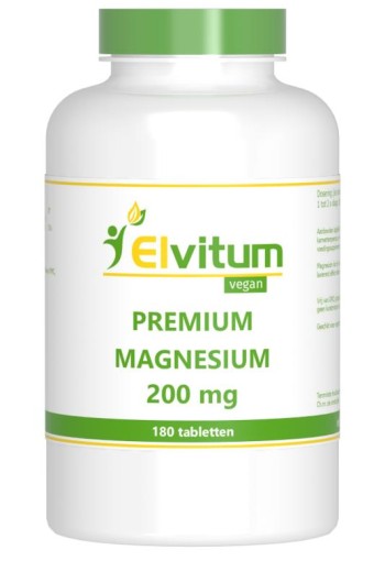 Elvitum Premium magnesium 200mg (180 Tabletten)