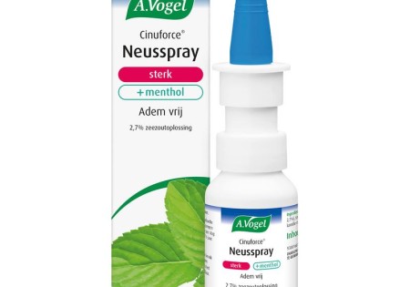 A Vogel Cinuforce neusspray extra sterk + menthol (20 Milliliter)