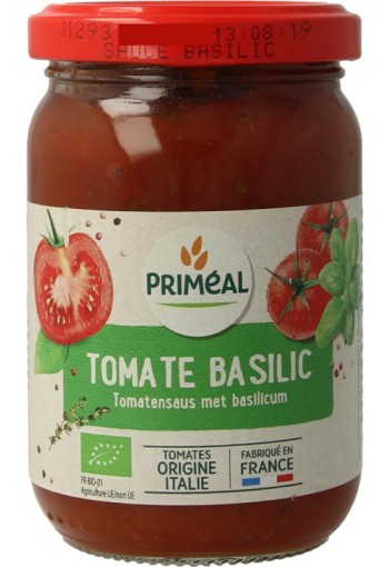 Primeal Pastasaus tomaten basilicum bio (200 Gram)