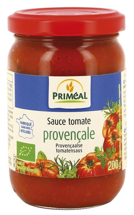 Primeal Tomatensaus Provencaalse stijl bio (200 Gram)