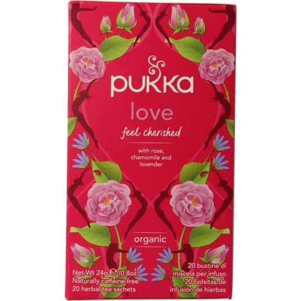 Pukka Love thee bio (20 Zakjes)