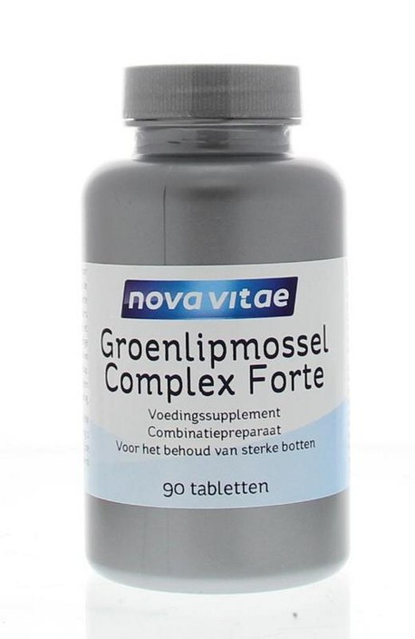 Nova Vitae Groenlipmossel complex forte (90 Tabletten)