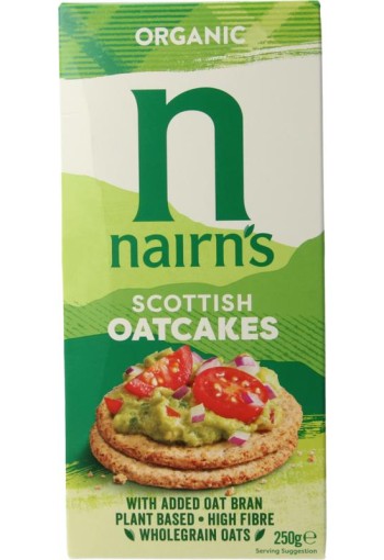 Nairns Oatcakes organic bio (250 Gram)