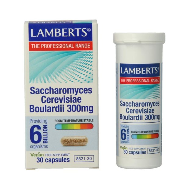 Lamberts Saccharomyces boulardii 300mg (30 Capsules)