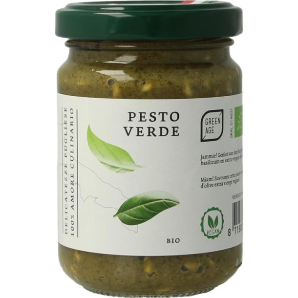 Greenage Groene pesto bio (140 Gram)