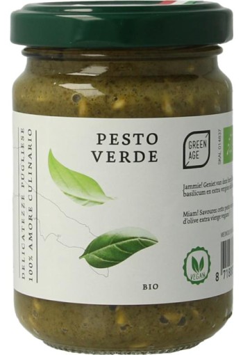 Greenage Groene pesto bio (140 Gram)