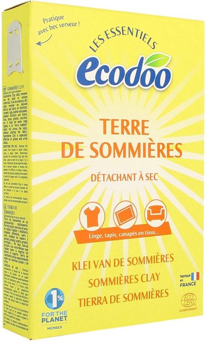 Ecodoo Klei de sommieres, droge vlekkenverwijderaar bio (350 Gram)