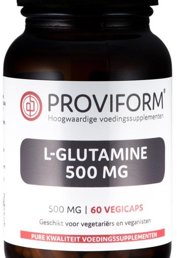 Proviform L Glutamine 500 mg (60 Vegetarische capsules)