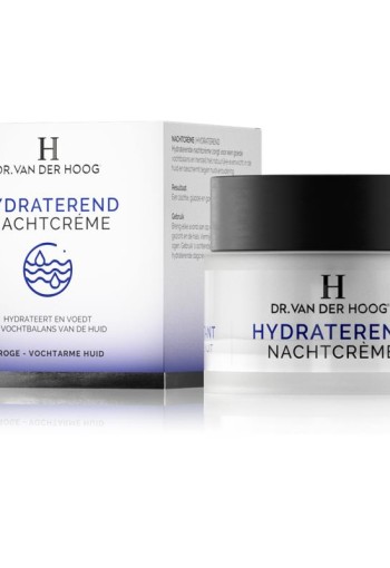 Dr vd Hoog Nachtcreme hydraterend (50 Milliliter)