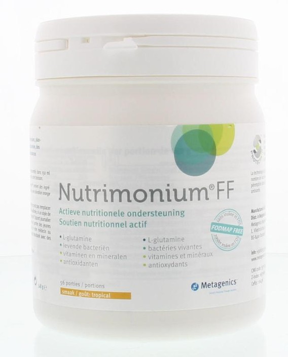 Metagenics Nutrimonium fodmap free tropical 56 porties (348 Gram)