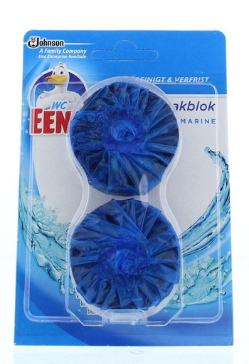 WC Eend Stortbakblok blauw duo (50 Gram)