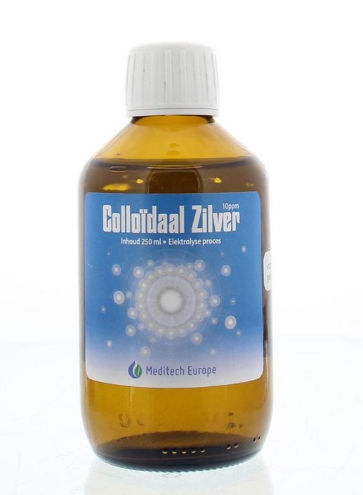 Meditech Colloidaal zilver water (250 Milliliter)