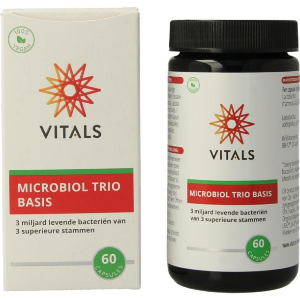 Vitals Microbiol trio basis (60 Capsules)