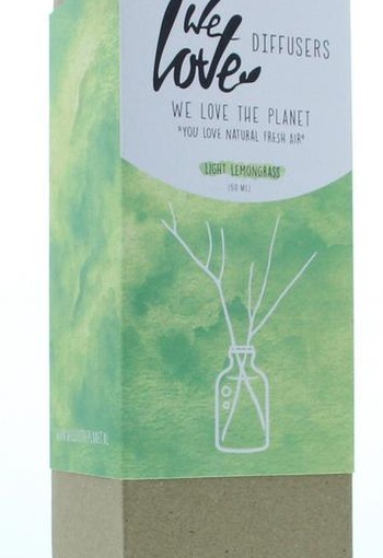 We Love Diffuser light lemongrass (50 Milliliter)