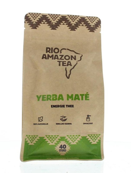 RIO Yerba mate kruidentheebuiltjes (40 Stuks)