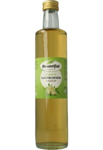 Bountiful Vlierbloesemsiroop bio (500 Milliliter)