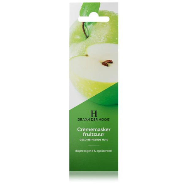 Dr vd Hoog Crememasker fruitzuur (10 Milliliter)