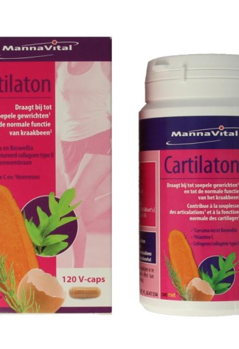 Mannavital Cartilaton (120 Vegetarische capsules)