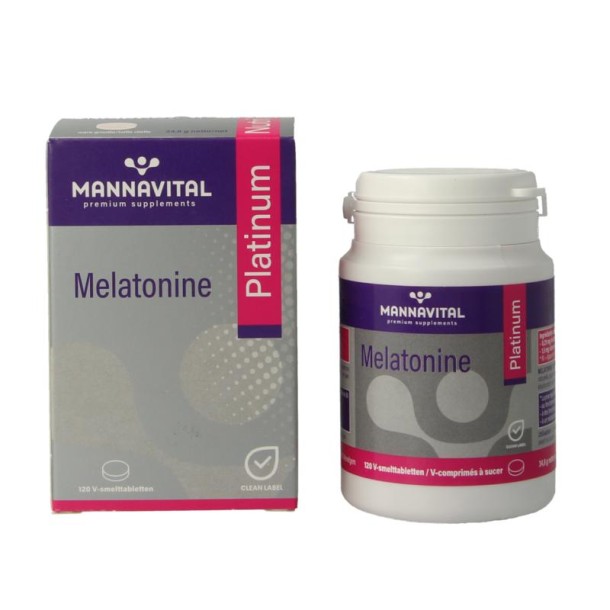 Mannavital Melatonine 0.29mg (120 Tabletten)