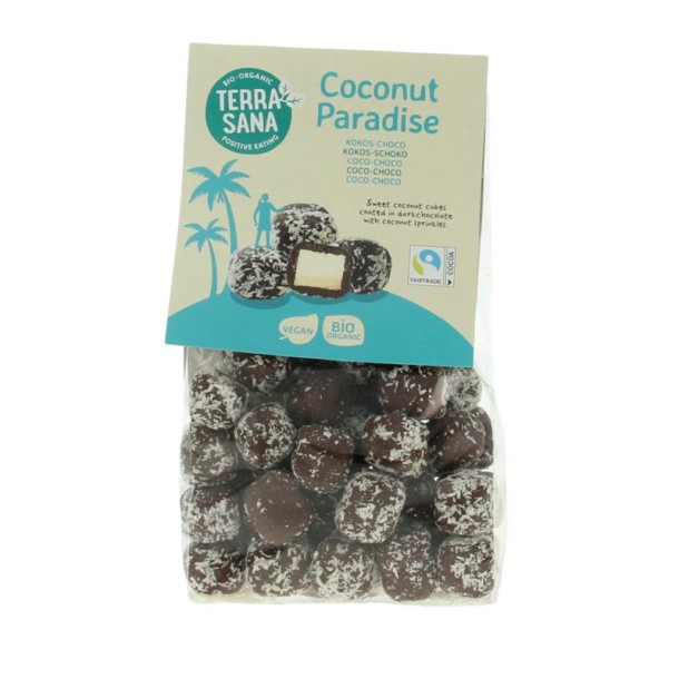 Terrasana Coconut paradise choco bio (150 Gram)