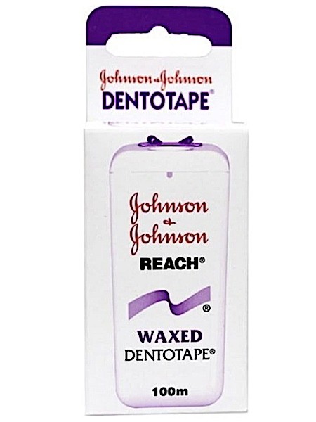 Johnson & Johnson Reach Waxed Dentotape - 100 m - Flosdraad