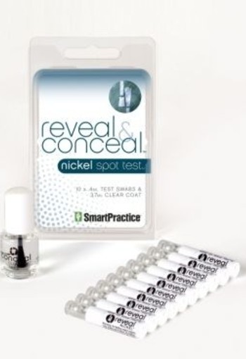 Smartpractice Nikkel spot test reveal & conceal (10 Ampullen)