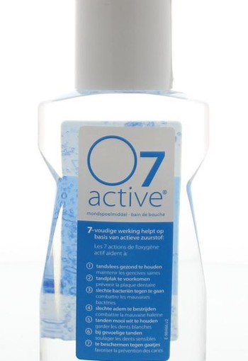 O7 Active Active mondspoelmiddel (250 Milliliter)