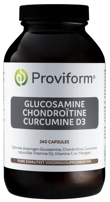 Proviform Glucosamine chondroitine curcuma D3 (240 Capsules)